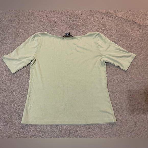 Ellen Tracy Pale green/ yellow / creamy top size XS - Picture 4 of 7